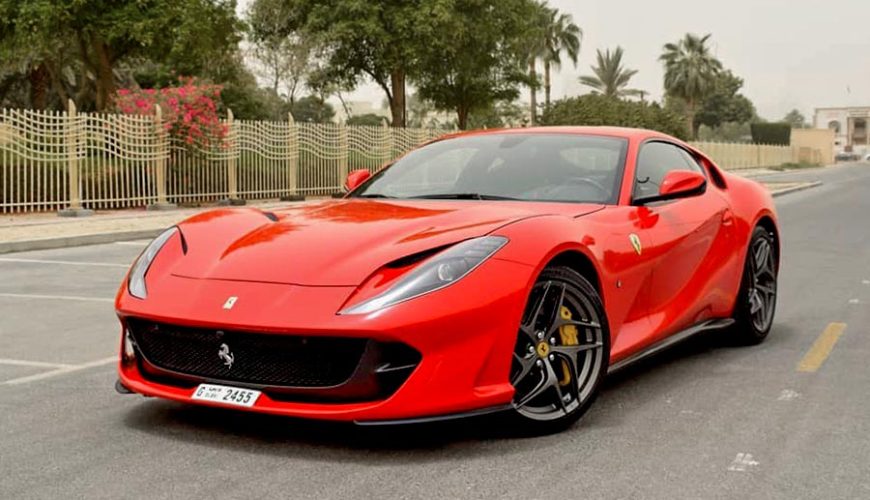 Luxury and sports car rental in dubai