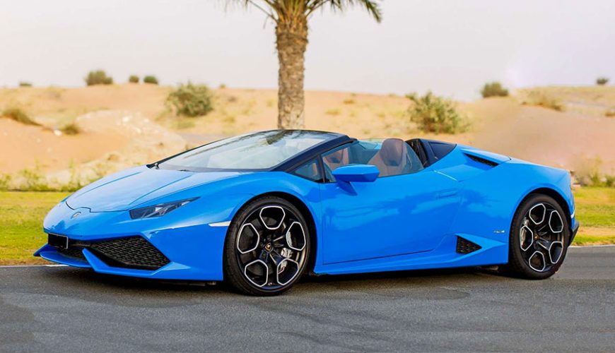 Luxury and sports car rental in dubai